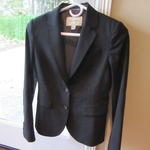 Banana Republic Black Wool Suit Jacket Size 2